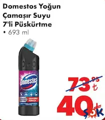 DOMESTOS YOĞUN ÇAMAŞIR SUYU 7'Lİ PÜSKÜRTME 693 ML